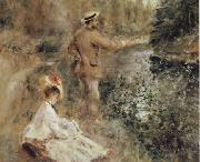Pierre Renoir The Fisherman France oil painting artist